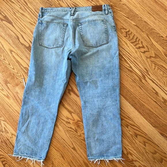 J crew point sur denim size 31 button fly distressed slouchy boyfriend style - Picture 7 of 12